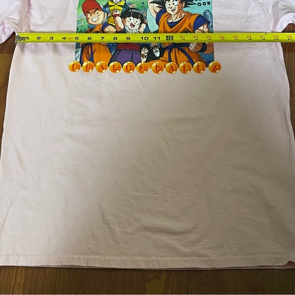 DragonballZ Large Pink Long Sleeve T-Shirt - Picture 4 of 5